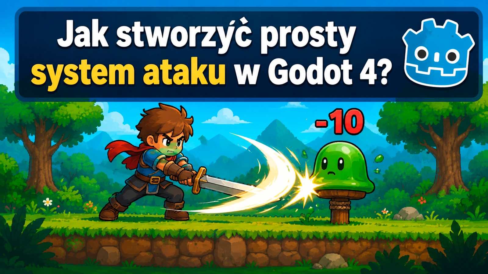 Jak stworzyć prosty system ataku w Godot 4?